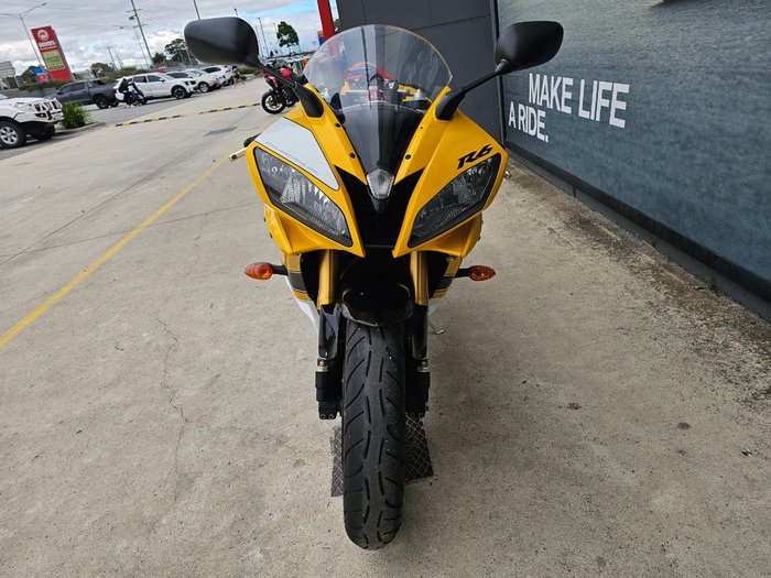 2007 Yamaha YZF-R6 Yellow