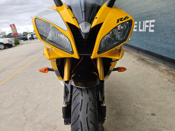 2007 Yamaha YZF-R6 Yellow