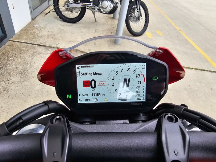 2022 DUCATI MONSTER Red