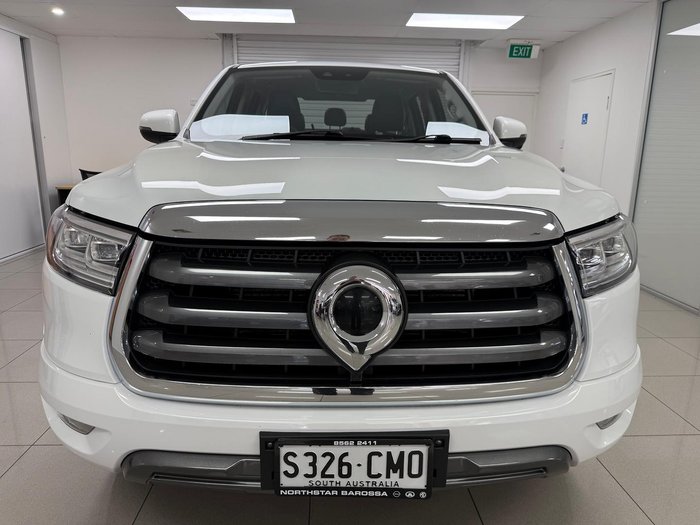 2021 GWM Ute Cannon NPW 4x2 Pearl White