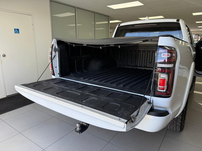 2021 GWM Ute Cannon NPW 4x2 Pearl White