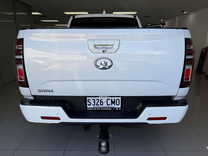 2021 GWM Ute Cannon NPW 4x2 Pearl White