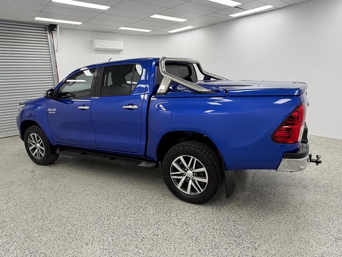 2018 Toyota Hilux SR5 GUN126R 4X4 Dual Range Nebula Blue