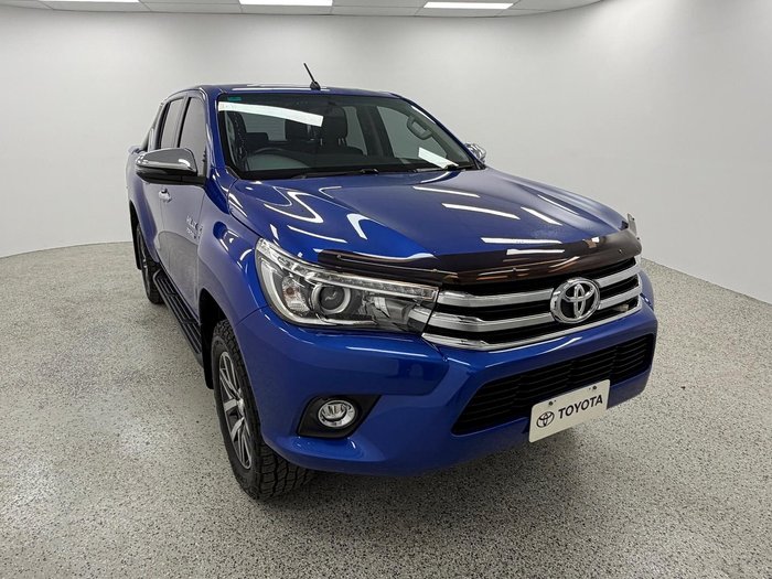 2018 Toyota Hilux SR5 GUN126R 4X4 Dual Range Nebula Blue