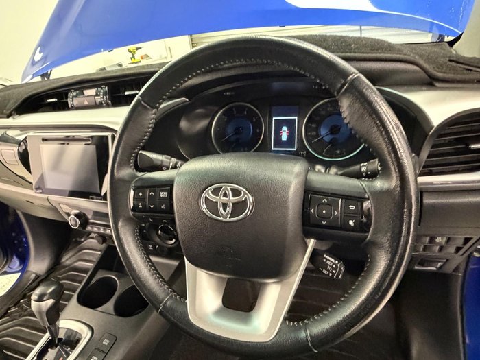 2018 Toyota Hilux SR5 GUN126R 4X4 Dual Range Nebula Blue