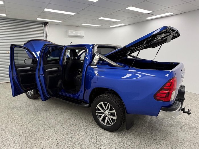 2018 Toyota Hilux SR5 GUN126R 4X4 Dual Range Nebula Blue