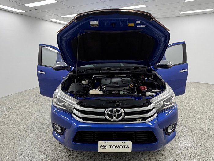 2018 Toyota Hilux SR5 GUN126R 4X4 Dual Range Nebula Blue