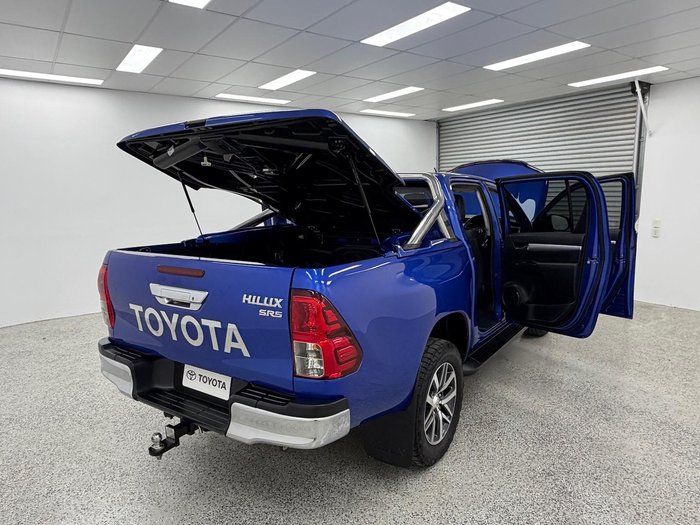 2018 Toyota Hilux SR5 GUN126R 4X4 Dual Range Nebula Blue
