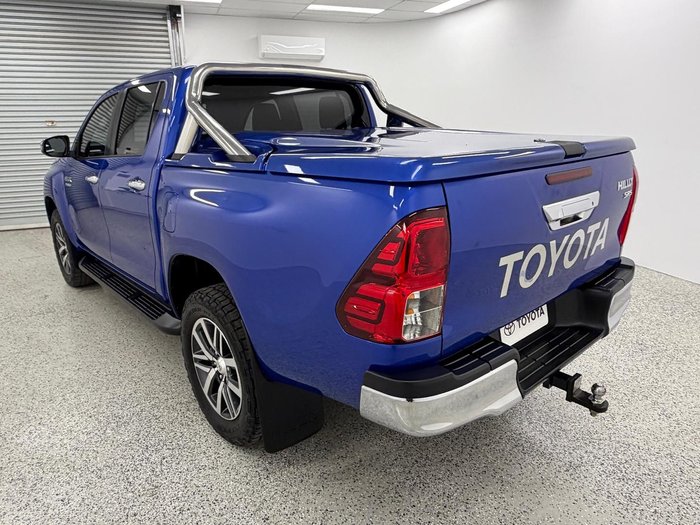 2018 Toyota Hilux SR5 GUN126R 4X4 Dual Range Nebula Blue
