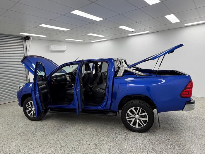 2018 Toyota Hilux SR5 GUN126R 4X4 Dual Range Nebula Blue