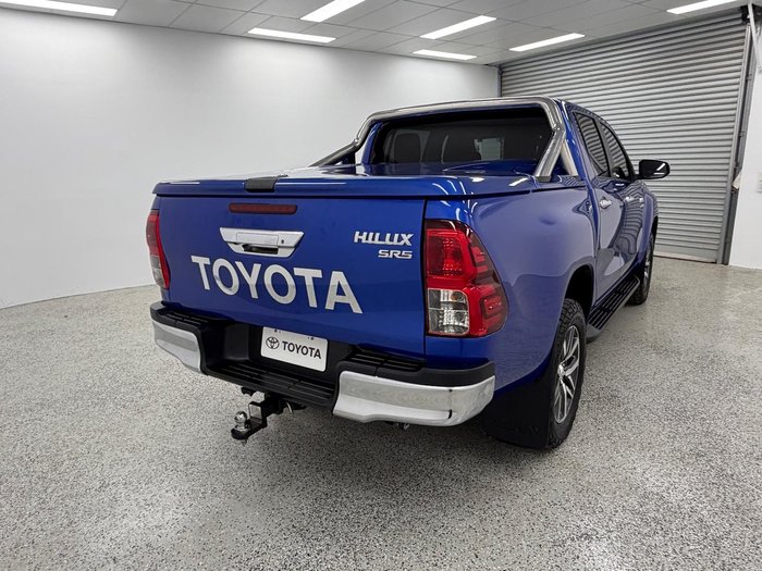 2018 Toyota Hilux SR5 GUN126R 4X4 Dual Range Nebula Blue