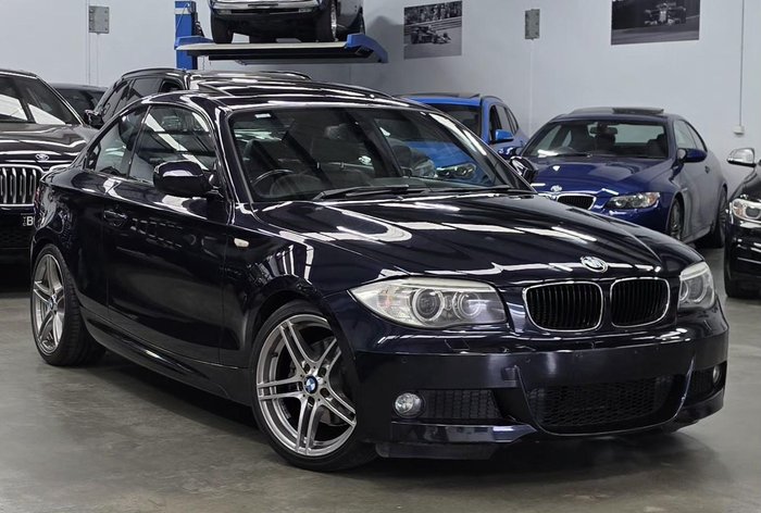 2013 BMW 1 Series 120i E82 LCI MY13 Black