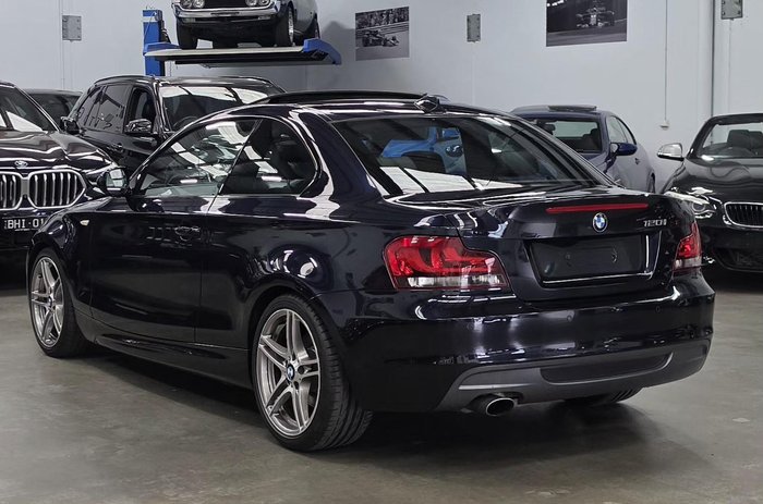 2013 BMW 1 Series 120i E82 LCI MY13 Black