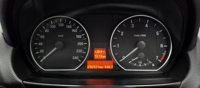 2013 BMW 1 Series 120i E82 LCI MY13 Black