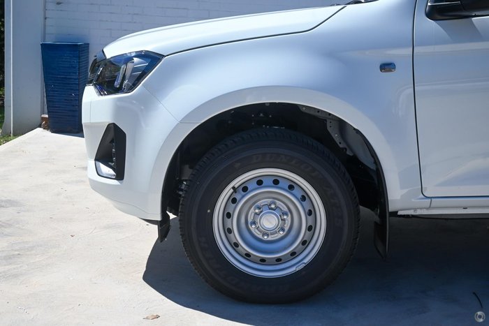 2025 Isuzu D-MAX SX MY25.5 4X4 Dual Range Mineral White