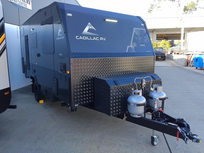 2026 Cadillac RV Ares Single Axle Off Road Couples Caravan With Victron