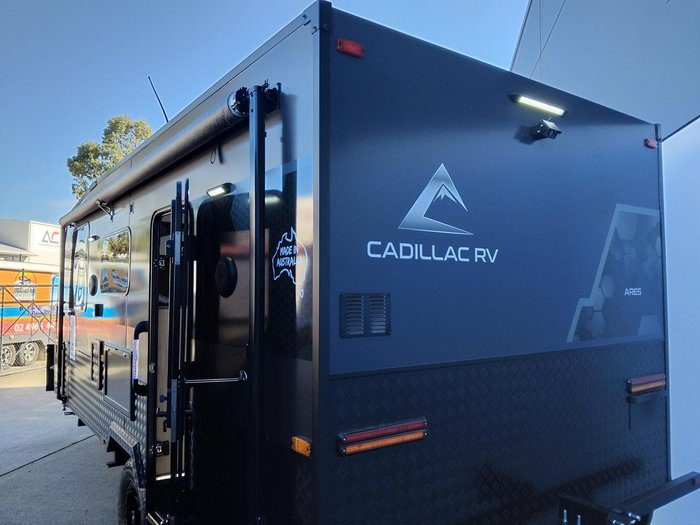 2026 Cadillac RV Ares Single Axle Off Road Couples Caravan With Victron