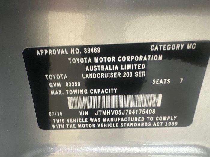 2015 Toyota Landcruiser Sahara