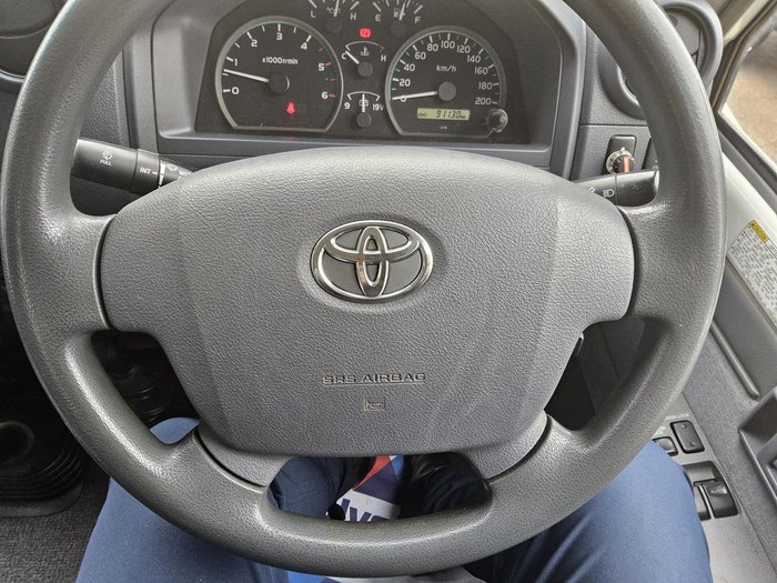 2017 Toyota Landcruiser GXL VDJ79R 4X4 Dual Range French Vanilla