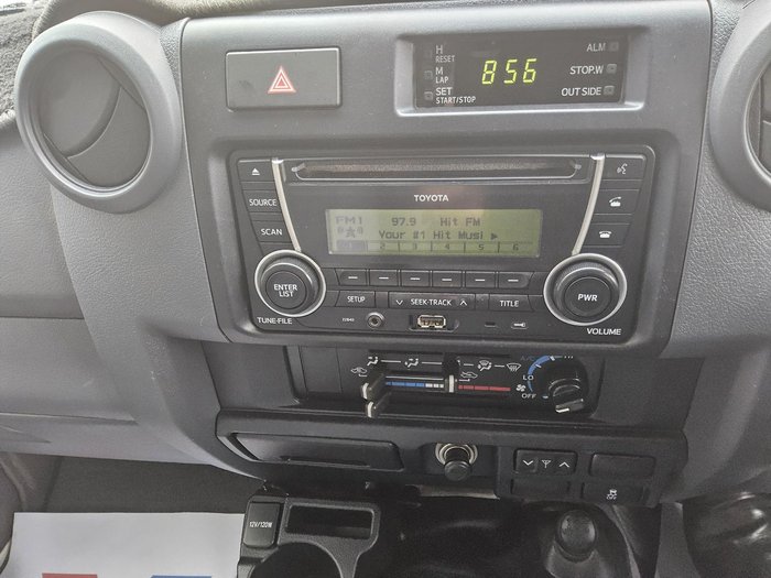 2017 Toyota Landcruiser GXL VDJ79R 4X4 Dual Range French Vanilla