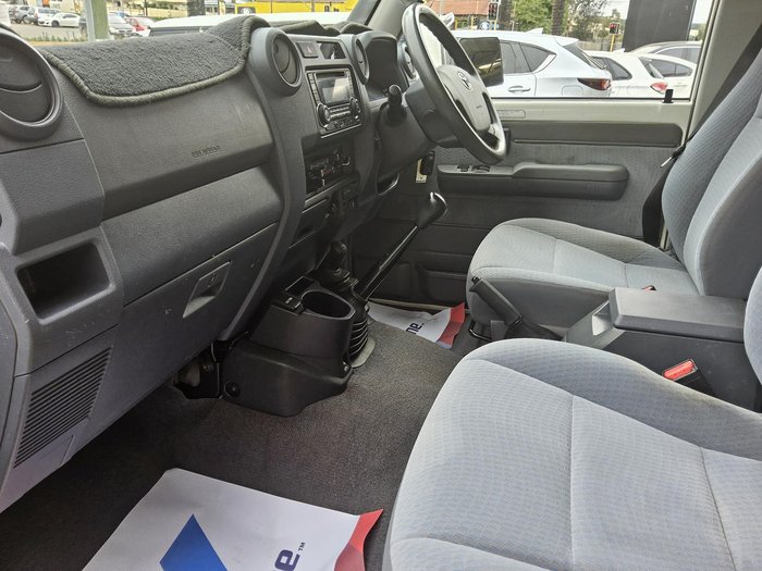 2017 Toyota Landcruiser GXL VDJ79R 4X4 Dual Range French Vanilla