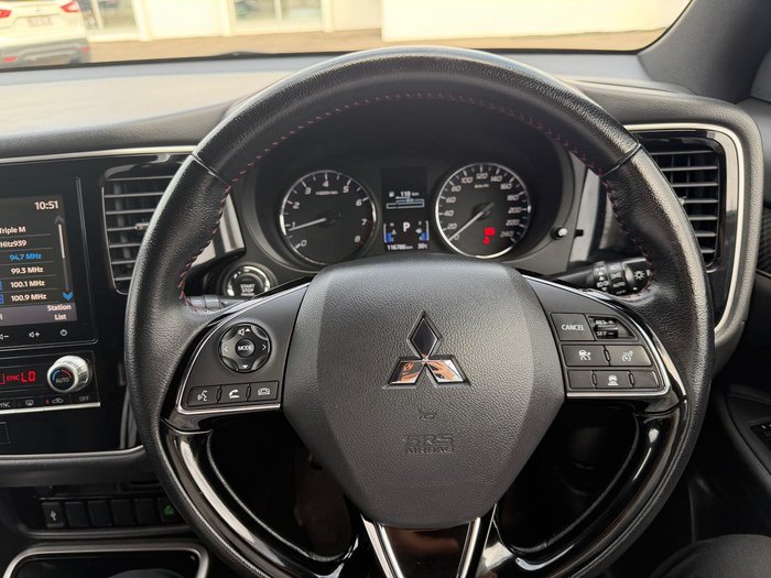 2021 Mitsubishi Outlander Black Edition ZL MY21 Red Diamond