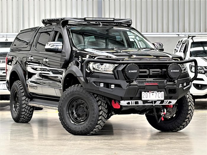 2016 Ford Ranger XLT PX MkII 4X4 Dual Range Black Mica