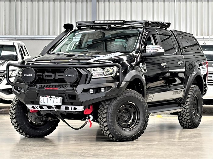2016 Ford Ranger XLT PX MkII 4X4 Dual Range Black Mica