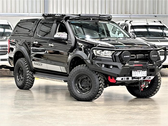 2016 Ford Ranger XLT PX MkII 4X4 Dual Range Black Mica