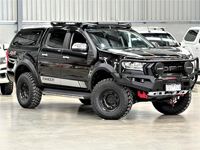 2016 Ford Ranger XLT PX MkII 4X4 Dual Range Black Mica