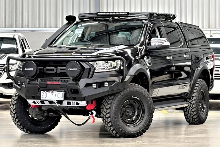 2016 Ford Ranger XLT PX MkII 4X4 Dual Range Black Mica