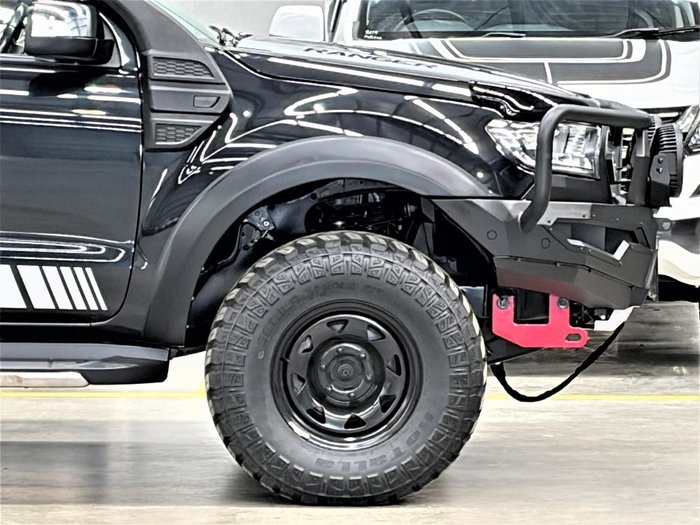2016 Ford Ranger XLT PX MkII 4X4 Dual Range Black Mica