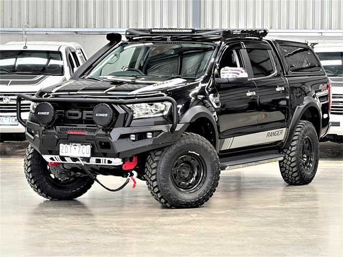 2016 Ford Ranger XLT PX MkII 4X4 Dual Range Black Mica