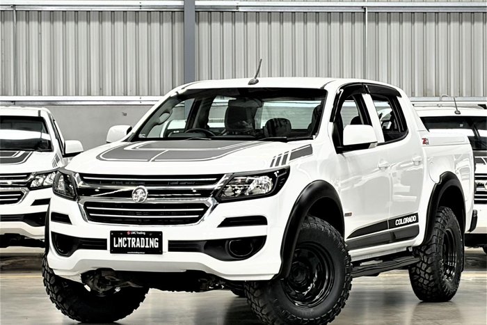 2017 Holden Colorado LS RG MY18 4x2 Summit White