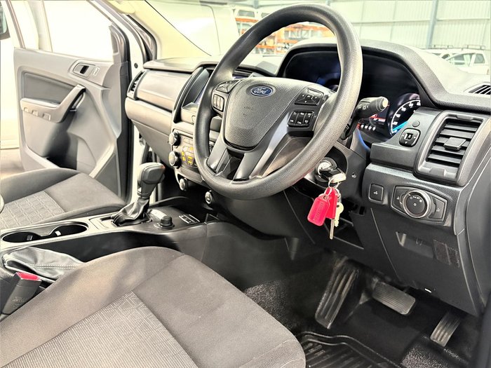 2020 Ford Ranger XL PX MkIII MY20.25 4X4 Dual Range Arctic White