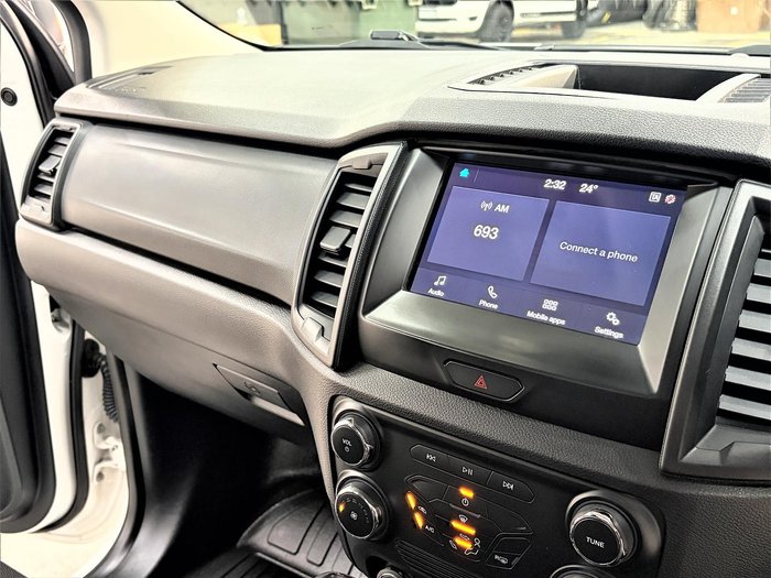2020 Ford Ranger XL PX MkIII MY20.25 4X4 Dual Range Arctic White