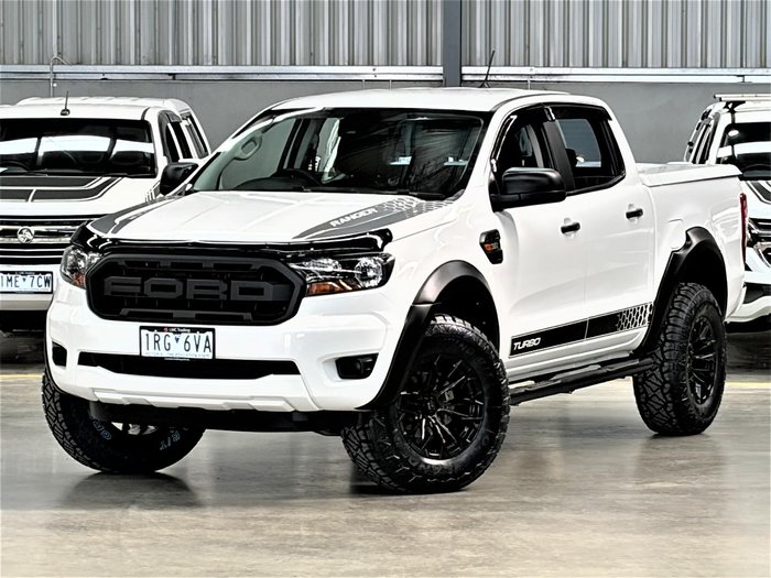 2020 Ford Ranger XL PX MkIII MY20.25 4X4 Dual Range Arctic White