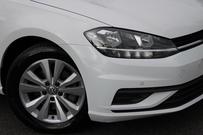 2019 Volkswagen Golf 110TSI Trendline 7.5 MY19.5 Pure White