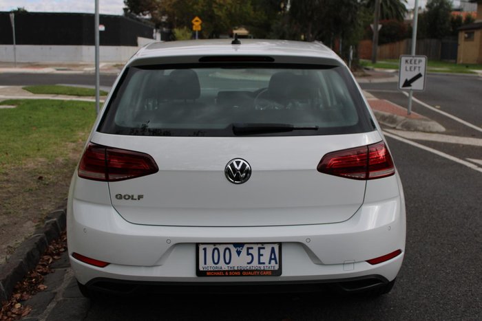 2019 Volkswagen Golf 110TSI Trendline 7.5 MY19.5 Pure White