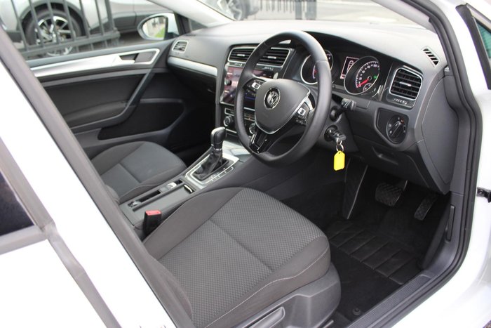 2019 Volkswagen Golf 110TSI Trendline 7.5 MY19.5 Pure White