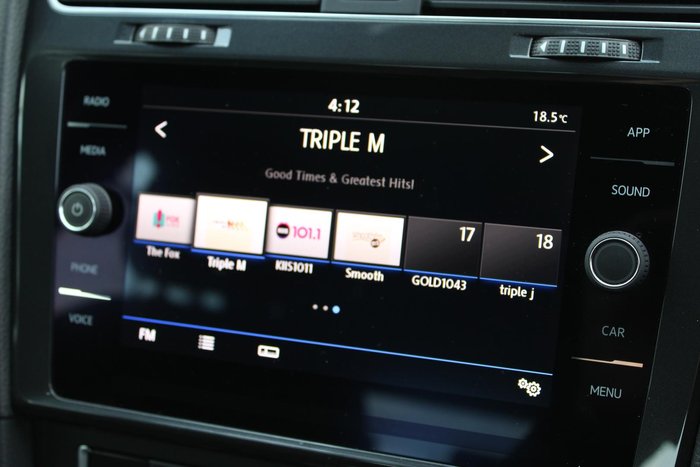 2019 Volkswagen Golf 110TSI Trendline 7.5 MY19.5 Pure White
