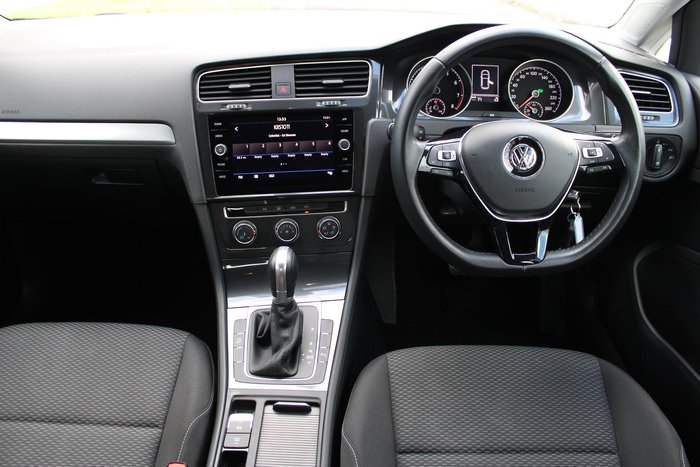 2019 Volkswagen Golf 110TSI Trendline 7.5 MY19.5 Pure White