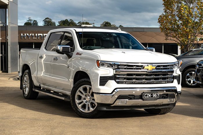 2024 Chevrolet Silverado 1500 LTZ Premium W/Tech Pack T1 MY24 4X4 WHITE