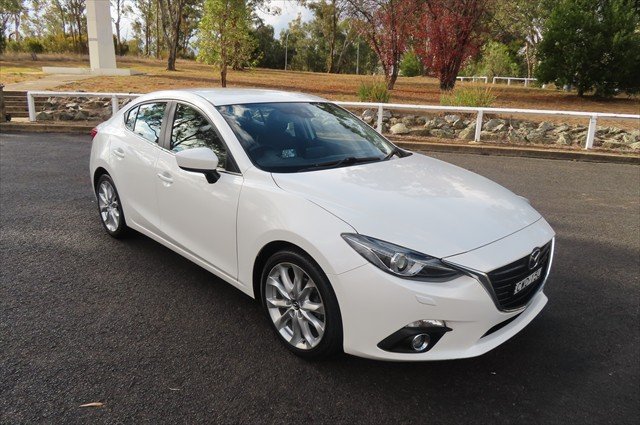 2014 Mazda 3 SP25 GT BM Series Snowflake White Pearl