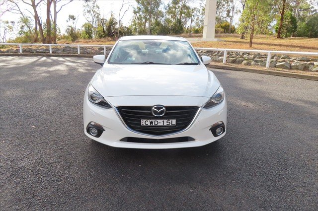 2014 Mazda 3 SP25 GT BM Series Snowflake White Pearl
