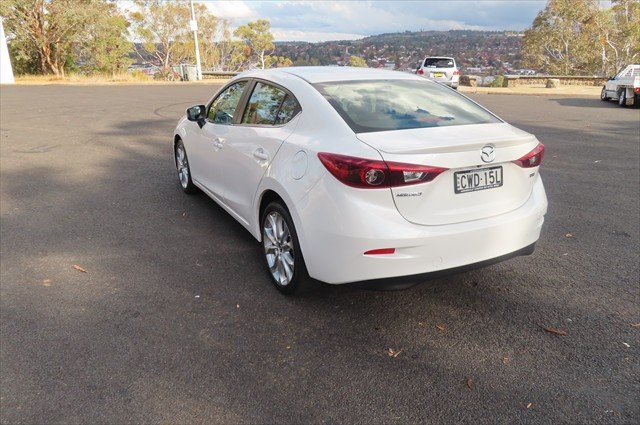 2014 Mazda 3 SP25 GT BM Series Snowflake White Pearl