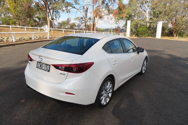 2014 Mazda 3 SP25 GT BM Series Snowflake White Pearl