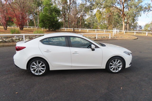 2014 Mazda 3 SP25 GT BM Series Snowflake White Pearl