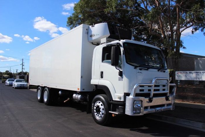 2013 Isuzu F Series FVZ 1400 WHITE