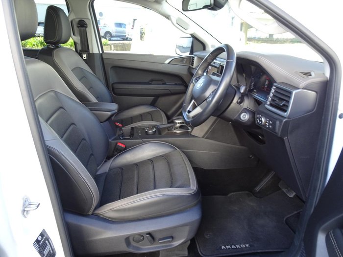 2023 Volkswagen Amarok TDI600 Style NF MY23 4X4 Constant Clear White